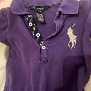 Ralph Lauren purple dress
